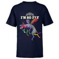 thumbnail image 1 of Disney PIXAR Coco Dante I'm So Fly T-Shirt - Short Sleeve T-Shirt for Kids - Customized-Navy, 1 of 5