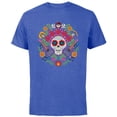 thumbnail image 1 of Disney PIXAR Coco Land of the Dead - Short Sleeve Cotton T-Shirt for Adults - Customized-Royal Heather, 1 of 5