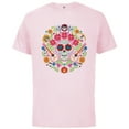thumbnail image 1 of Disney PIXAR Coco Land of the Dead - Short Sleeve Cotton T-Shirt for Adults - Customized-Soft Pink, 1 of 5