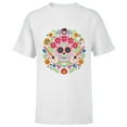 thumbnail image 1 of Disney PIXAR Coco Land of the Dead - Short Sleeve T-Shirt for Kids - Customized-White, 1 of 5