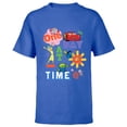 thumbnail image 1 of Disney PIXAR Feelin’ Fine One Day At A Time - Short Sleeve T-Shirt for Kids - Customized-Royal, 1 of 5