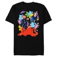thumbnail image 1 of Disney PIXAR Finding Dory Nemo, Marlin & Hank - Short Sleeve Blended T-Shirt for Adults - Customized-Black, 1 of 5