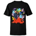 thumbnail image 1 of Disney PIXAR Finding Dory Nemo, Marlin & Hank - Short Sleeve T-Shirt for Kids - Customized-Black, 1 of 5