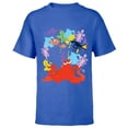 thumbnail image 1 of Disney PIXAR Finding Dory Nemo, Marlin & Hank - Short Sleeve T-Shirt for Kids - Customized-Royal, 1 of 5