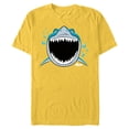 thumbnail image 1 of Disney PIXAR Finding Nemo Bruce JAWsome - Short Sleeve Blended T-Shirt for Adults - Customized-Putty Snow Heather, 1 of 5