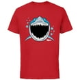 thumbnail image 1 of Disney PIXAR Finding Nemo Bruce JAWsome - Short Sleeve Cotton T-Shirt for Adults - Customized-Red, 1 of 5
