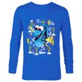 thumbnail image 1 of Disney PIXAR Finding Nemo Dory Just Keep Swimming - Long Sleeve T-Shirt for Men - Customized-Navy, 1 of 5