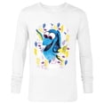 thumbnail image 1 of Disney PIXAR Finding Nemo Dory Just Keep Swimming - Long Sleeve T-Shirt for Men - Customized-White, 1 of 5