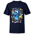 thumbnail image 1 of Disney PIXAR Finding Nemo Dory Just Keep Swimming - Short Sleeve T-Shirt for Kids - Customized-Navy, 1 of 5