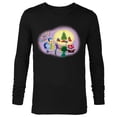 thumbnail image 1 of Disney PIXAR Inside Out Retro Holiday - Long Sleeve T-Shirt for Men - Customized-Black, 1 of 5