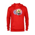thumbnail image 1 of Disney PIXAR Inside Out Retro Holiday - Pullover Hoodie for Adults - Customized-Red, 1 of 5