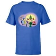 thumbnail image 1 of Disney PIXAR Inside Out Retro Holiday - Short Sleeve T-Shirt for Kids - Customized-Royal, 1 of 5