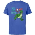 thumbnail image 1 of Disney PIXAR Joy to the Toy Story Forky & Rex Holiday - Short Sleeve Cotton T-Shirt for Adults - Customized-Royal Heather, 1 of 5