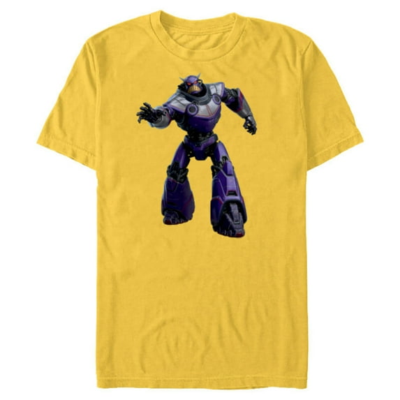 Disney PIXAR Lightyear Emperor Zurg - Short Sleeve Blended T-Shirt for Adults - Customized-Yellow