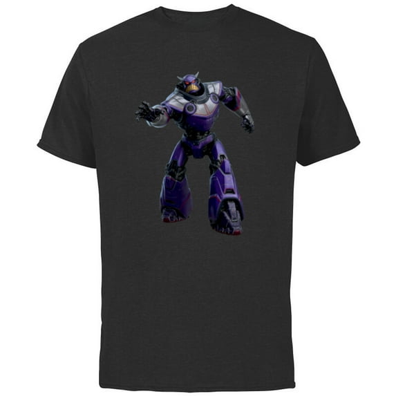 Disney PIXAR Lightyear Emperor Zurg - Short Sleeve Cotton T-Shirt for Adults - Customized-Black