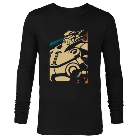 Disney PIXAR Lightyear Emperor Zurg Silhouette - Long Sleeve T-Shirt for Men - Customized-Black