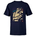 thumbnail image 1 of Disney PIXAR Lightyear Emperor Zurg Silhouette - Short Sleeve T-Shirt for Kids - Customized-Navy, 1 of 5