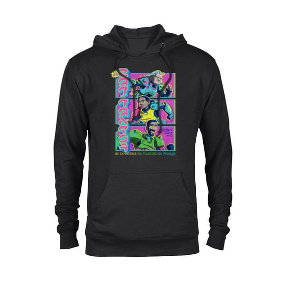 Disney PIXAR Lightyear No Experience No Training No Problem - Pullover Hoodie for Adults - Customized-Black