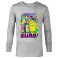 thumbnail image 1 of Disney PIXAR Lightyear Not Today Zurg - Long Sleeve T-Shirt for Men - Customized-Athletic Heather, 1 of 5