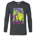 thumbnail image 1 of Disney PIXAR Lightyear Not Today Zurg - Long Sleeve T-Shirt for Men - Customized-Charcoal Heather, 1 of 5