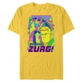 thumbnail image 1 of Disney PIXAR Lightyear Not Today Zurg - Short Sleeve Blended T-Shirt for Adults - Customized-Yellow, 1 of 5