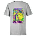 thumbnail image 1 of Disney PIXAR Lightyear Not Today Zurg - Short Sleeve T-Shirt for Kids - Customized-Athletic Heather, 1 of 5