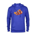 thumbnail image 1 of Disney PIXAR Marlin and Nemo T-Shirt - Pullover Hoodie for Adults - Customized-Royal Heather, 1 of 5