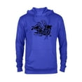 thumbnail image 1 of Disney PIXAR Monsters, Inc. James P. Sullivan - Pullover Hoodie for Adults - Customized-Navy, 1 of 5