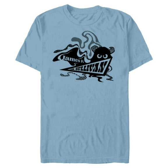 Disney PIXAR Monsters, Inc. James P. Sullivan - Short Sleeve Blended T-Shirt for Adults - Customized-Ocean Blue