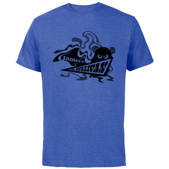Disney PIXAR Monsters, Inc. James P. Sullivan - Short Sleeve Cotton T-Shirt for Adults - Customized-Royal Heather
