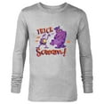 thumbnail image 1 of Disney PIXAR Monsters, Inc. Mike & Sulley Trick or Scream - Long Sleeve T-Shirt for Men - Customized-Athletic Heather, 1 of 5