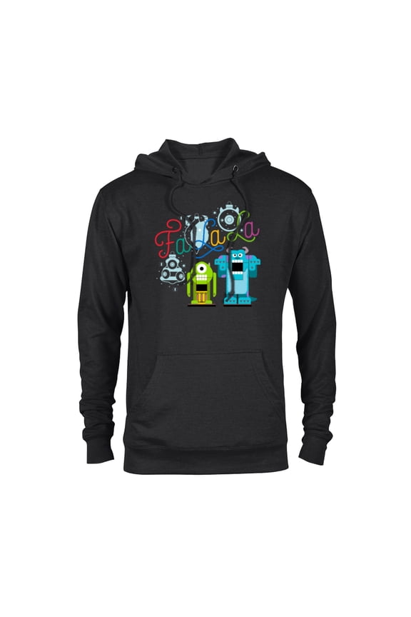 Disney PIXAR Monsters Inc. Mike & Sully Fa La La Holiday - Pullover Hoodie for Adults - Customized-Black