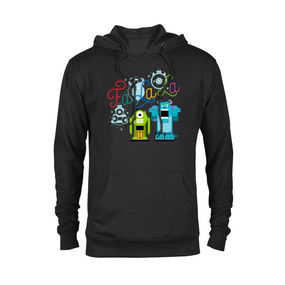 Disney PIXAR Monsters Inc. Mike & Sully Fa La La Holiday - Pullover Hoodie for Adults - Customized-Black