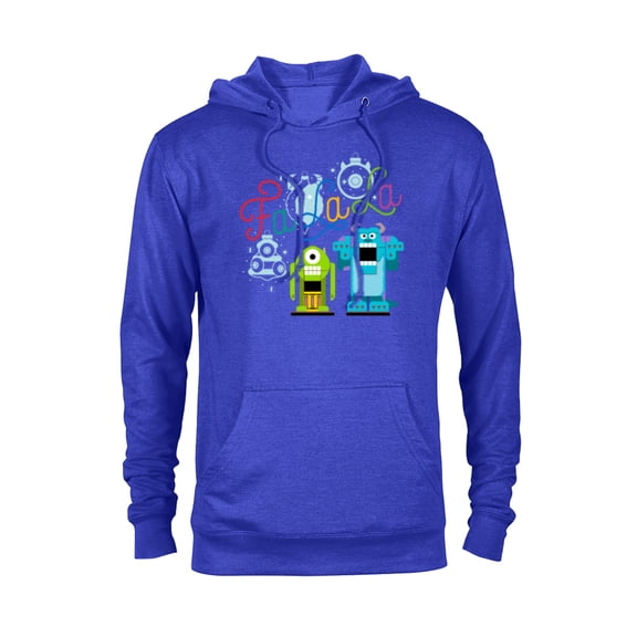 Disney PIXAR Monsters Inc. Mike & Sully Fa La La Holiday - Pullover Hoodie for Adults - Customized-Royal