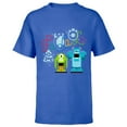 thumbnail image 1 of Disney PIXAR Monsters Inc. Mike & Sully Fa La La Holiday - Short Sleeve T-Shirt for Kids - Customized-Royal, 1 of 5