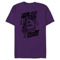 thumbnail image 1 of Disney PIXAR Monsters Inc. Mike Wazowski Peak-A-Boo - Short Sleeve Blended T-Shirt for Adults - Customized-Purple, 1 of 5