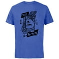 thumbnail image 1 of Disney PIXAR Monsters Inc. Mike Wazowski Peak-A-Boo - Short Sleeve Cotton T-Shirt for Adults - Customized-Royal Heather, 1 of 5