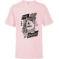 thumbnail image 1 of Disney PIXAR Monsters Inc. Mike Wazowski Peak-A-Boo - Short Sleeve T-Shirt for Kids - Customized-Soft Pink, 1 of 5
