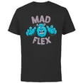 thumbnail image 1 of Disney PIXAR Monsters Inc. Sulley Mad Flex - Short Sleeve Cotton T-Shirt for Adults - Customized-Black, 1 of 5