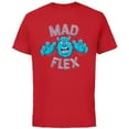 thumbnail image 1 of Disney PIXAR Monsters Inc. Sulley Mad Flex - Short Sleeve Cotton T-Shirt for Adults - Customized-Red, 1 of 5