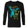 thumbnail image 1 of Disney PIXAR Monsters U Mikey and Sulley Roar T-Shirt - Long Sleeve T-Shirt for Men - Customized-Black, 1 of 5