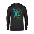 thumbnail image 1 of Disney PIXAR Monsters U Mikey and Sulley Roar T-Shirt - Pullover Hoodie for Adults - Customized-Black, 1 of 5