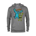 thumbnail image 1 of Disney PIXAR Monsters U Mikey and Sulley Roar T-Shirt - Pullover Hoodie for Adults - Customized-Graphite Heather, 1 of 5