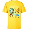 thumbnail image 1 of Disney PIXAR Nemo and Squirt T-Shirt - Short Sleeve T-Shirt for Kids - Customized-Sunflower, 1 of 5