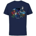 thumbnail image 1 of Disney PIXAR Onward Group Snapshot T-Shirt - Short Sleeve Cotton T-Shirt for Adults - Customized-Navy, 1 of 5
