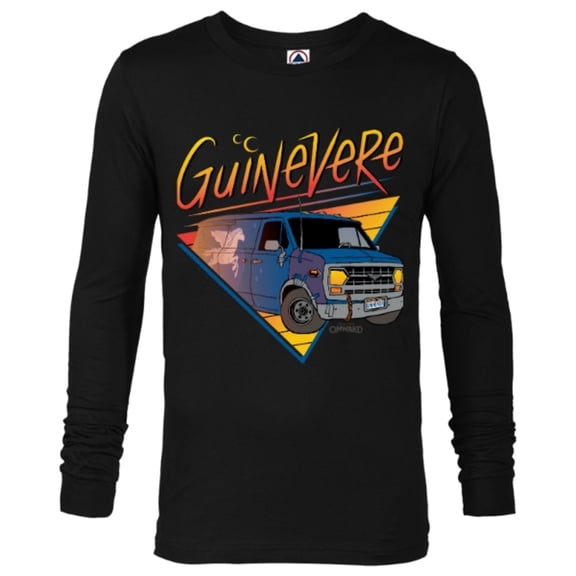 Disney PIXAR Onward Van Guinevere T-Shirt - Long Sleeve T-Shirt for Men - Customized-Black
