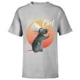 thumbnail image 1 of Disney PIXAR Ratatouille Remi Year of the Chef T-Shirt - Short Sleeve T-Shirt for Kids - Customized-Athletic Heather, 1 of 5