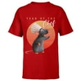 thumbnail image 1 of Disney PIXAR Ratatouille Remi Year of the Chef T-Shirt - Short Sleeve T-Shirt for Kids - Customized-Red, 1 of 5