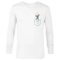 thumbnail image 1 of Disney PIXAR Ratatouille Remy Small Pocket Chef - Long Sleeve T-Shirt for Men - Customized-White, 1 of 5