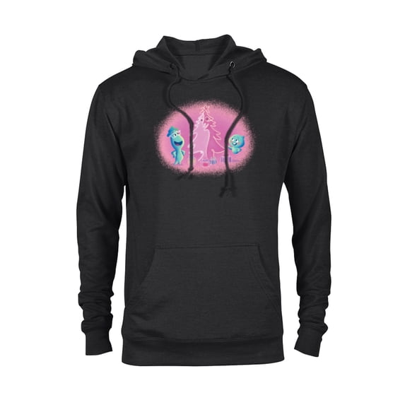 Disney PIXAR Soul Joe Gardner & 22 Holiday - Pullover Hoodie for Adults - Customized-Black